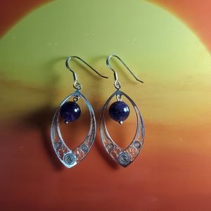 Sterling Silver Drop Earrings